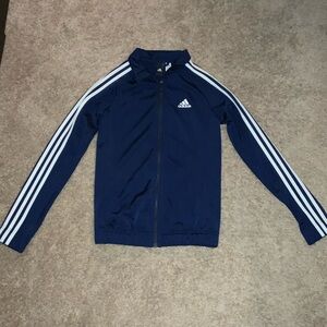 Adidas blue track jacket